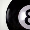 Eight (8) Ball 15" Dome Metal Sign